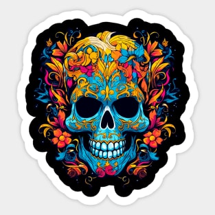 Mexican skull Sticker